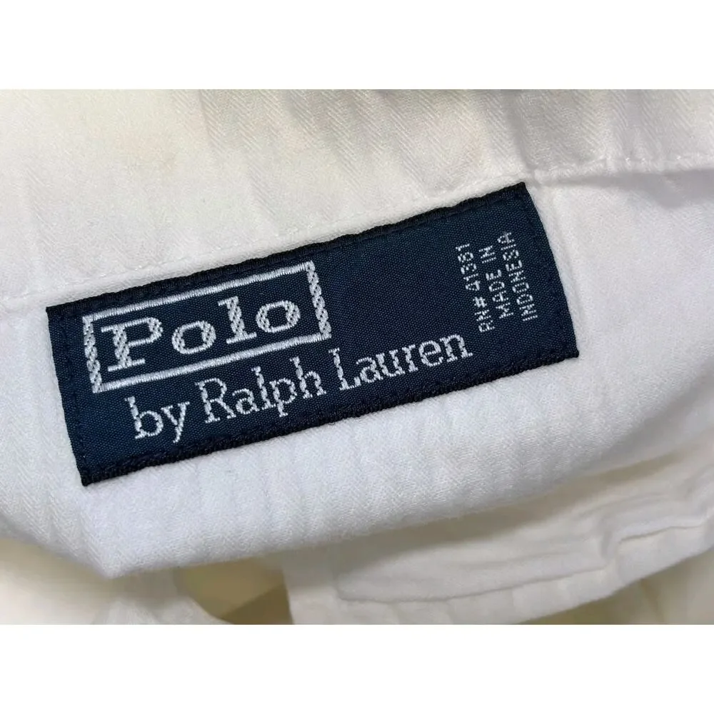 Polo Ralph Lauren Bermuda Shorts Mens Sz 38 White Classic Fit 12